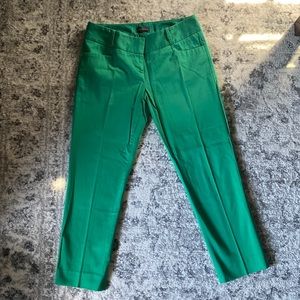 Used! Good condition! The Limited! Dress pants! Green! Size 4